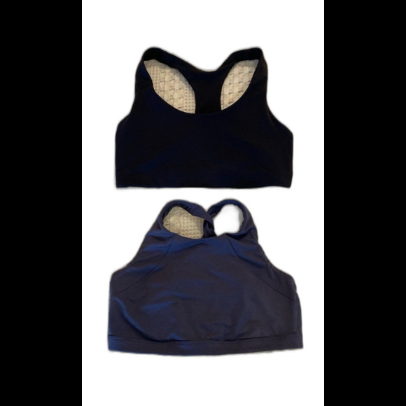 2 Sports Bras Old Navy & All in Motion Sports Bra Size XL Yoga Pilates Workouts - Picture 1 of 12